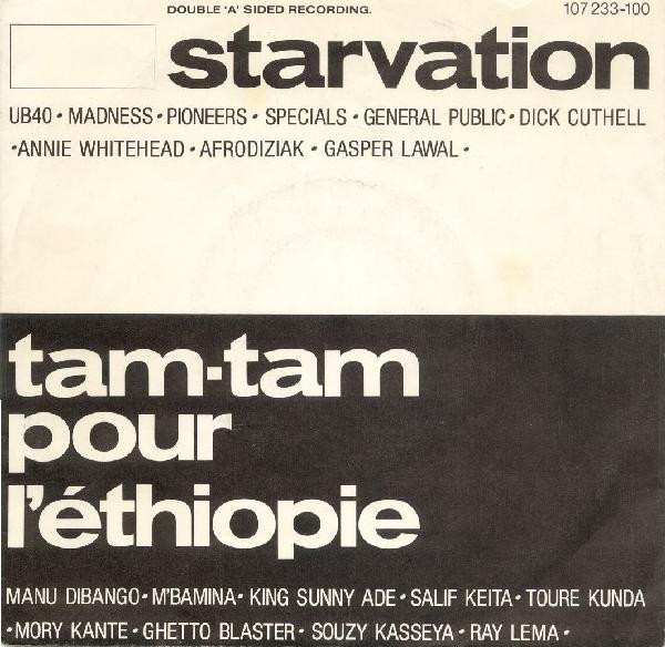 Starvation - Starvation / Tam Tam Pour L'Éthiopie | Virgin (107 233)