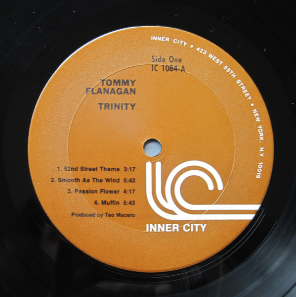 Tommy Flanagan - Trinity | Inner City Records (IC 1084) - 3 Tommy Flanagan - Trinity | Inner City Records (IC 1084) - 3