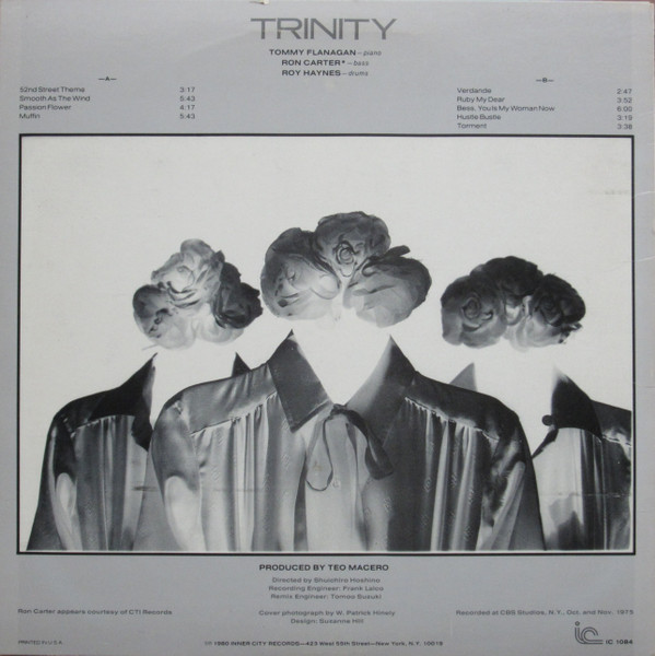 Tommy Flanagan - Trinity | Inner City Records (IC 1084) - 2 Tommy Flanagan - Trinity | Inner City Records (IC 1084) - 2