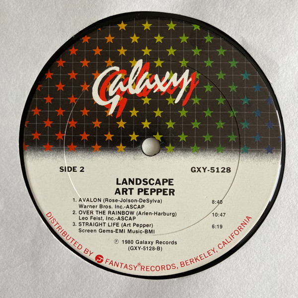 Art Pepper - Landscape | Galaxy (GXY-5128) - 4