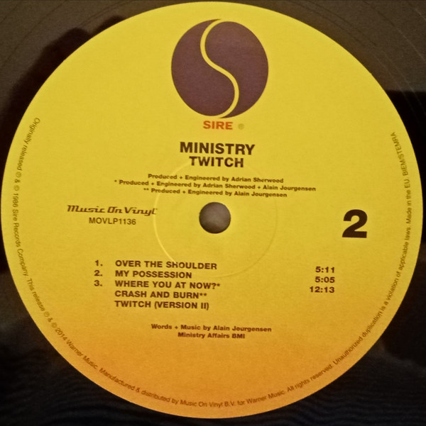 Ministry - Twitch | Sire (MOVLP1136) - 3