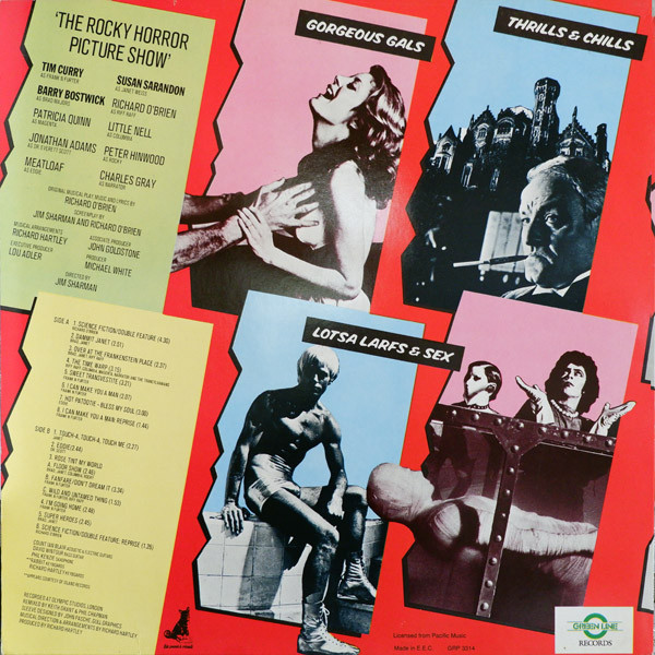 Various - The Rocky Horror Picture Show | Green Line Records (GRP 3314) - 2 Various - The Rocky Horror Picture Show | Green Line Records (GRP 3314) - 2