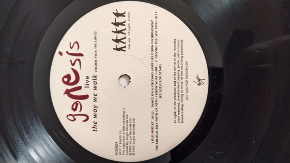 Genesis - Live / The Way We Walk (Volume Two: The Longs) | Virgin (605624) - 4