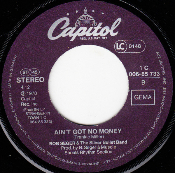 Bob Seger And The Silver Bullet Band - We've Got Tonite | Capitol Records (1C 006-85 733) - 4