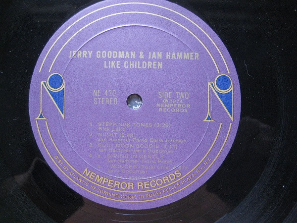 Jerry Goodman & Jan Hammer - Like Children | Nemperor Records (NE 430) - 4 Jerry Goodman & Jan Hammer - Like Children | Nemperor Records (NE 430) - 4