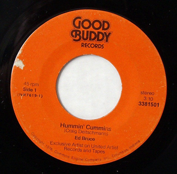 Ed Bruce - Hummin' Cummins | Good Buddy Records (3381501) - 3