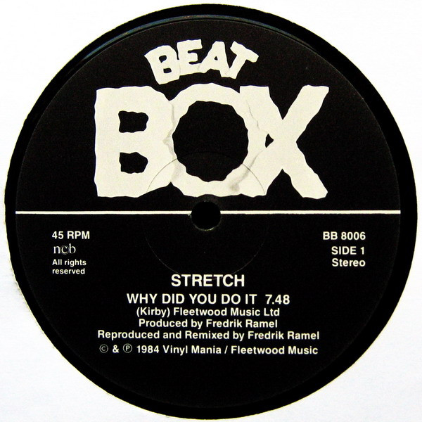 Stretch - Why Did You Do It? | Beat Box (BB 8006)