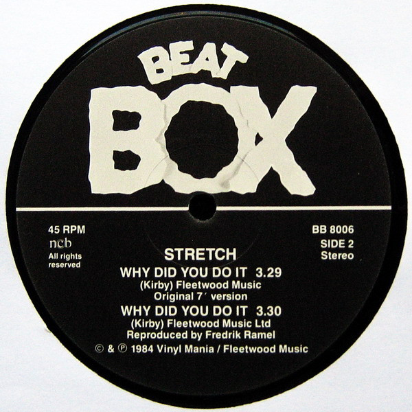 Stretch - Why Did You Do It? | Beat Box (BB 8006) - 2 Stretch - Why Did You Do It? | Beat Box (BB 8006) - 2