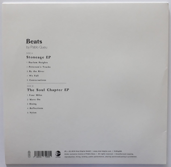 Pablo Queu - Beats | Vinyl Digital (VinDig208) - 2 Pablo Queu - Beats | Vinyl Digital (VinDig208) - 2
