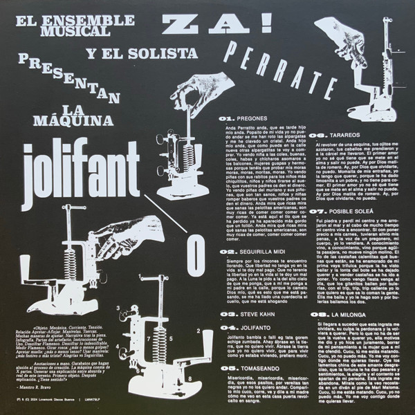 ZA! , Tomás De Perrate - Jolifanto | Lovemonk (LMNK79LP) - 3