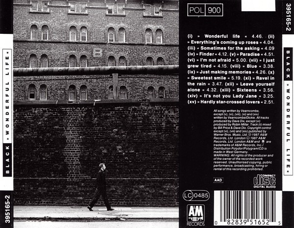 Black - Wonderful Life | A&M Records (395165-2) - 2