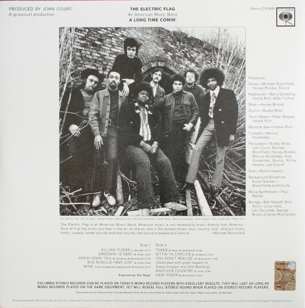 The Electric Flag - A Long Time Comin' | Columbia (CS 9597) - 2 The Electric Flag - A Long Time Comin' | Columbia (CS 9597) - 2