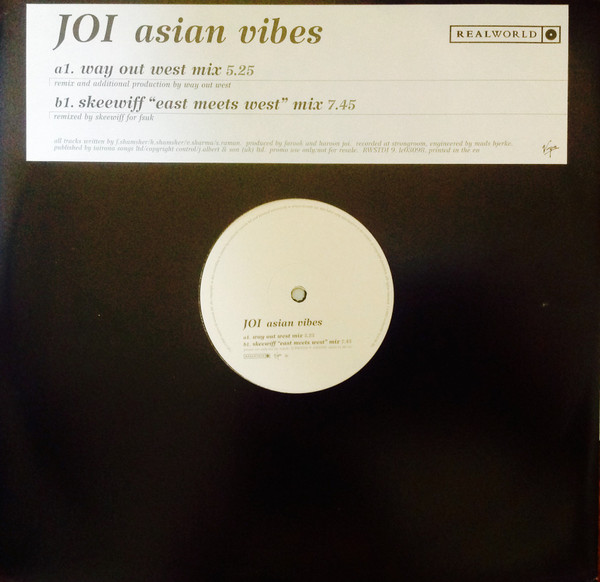 Joi - Asian Vibes | Real World Records (RWSTDJ 9) - main Joi - Asian Vibes | Real World Records (RWSTDJ 9) - main