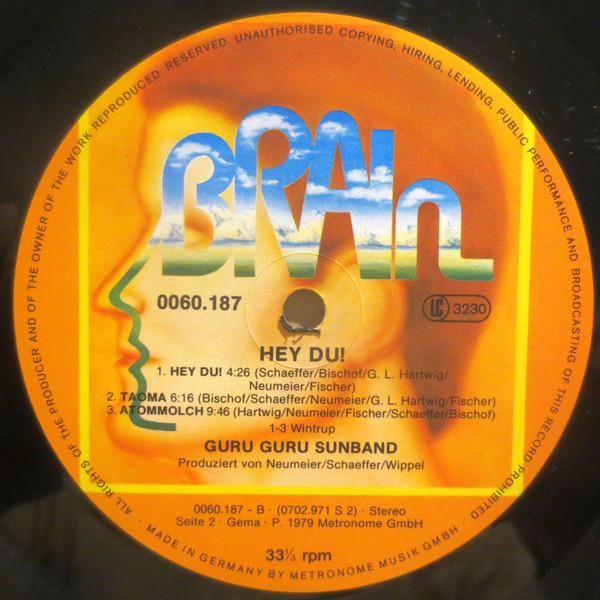 Guru Guru - Hey Du | Brain (0060.187) - 4