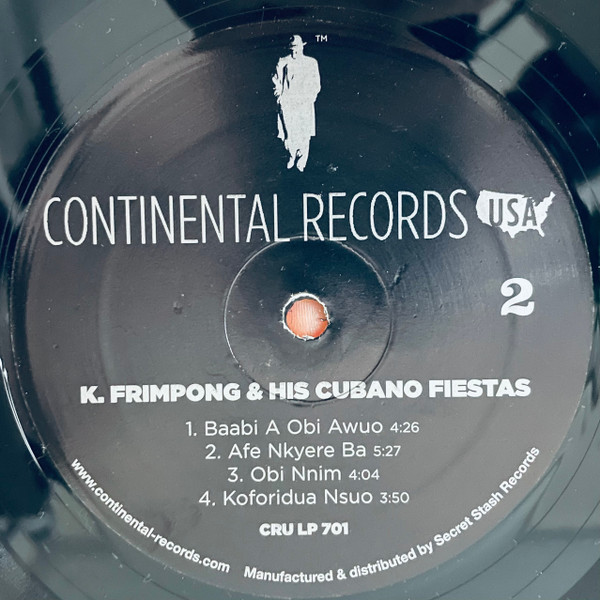 K. Frimpong & His Cubano Fiestas - K. Frimpong And His Cubano Fiestas | Continental Records USA (LP 701) - 4 K. Frimpong & His Cubano Fiestas - K. Frimpong And His Cubano Fiestas | Continental Records USA (LP 701) - 4