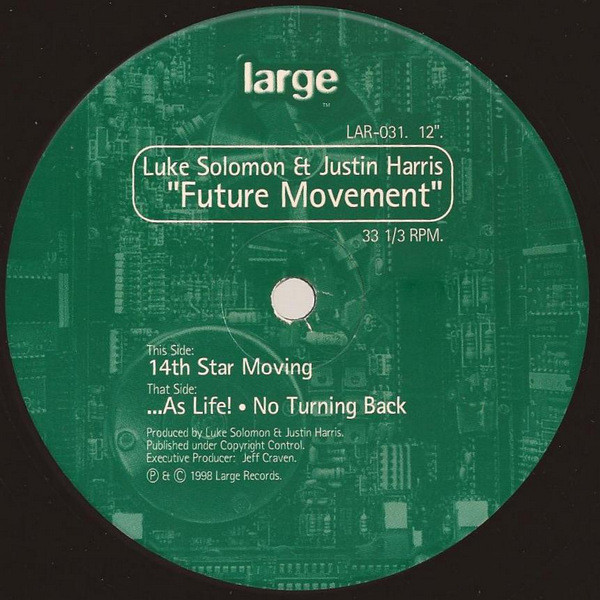 Luke Solomon & Justin Harris - Future Movement | Large Records (LAR-031)