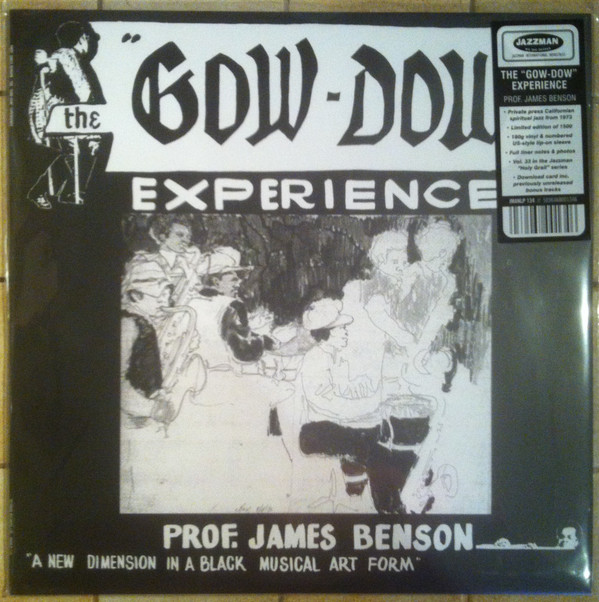 James R. Benson - The Gow-Dow Experience | Jazzman (JMAN LP 134) James R. Benson - The Gow-Dow Experience | Jazzman (JMAN LP 134)