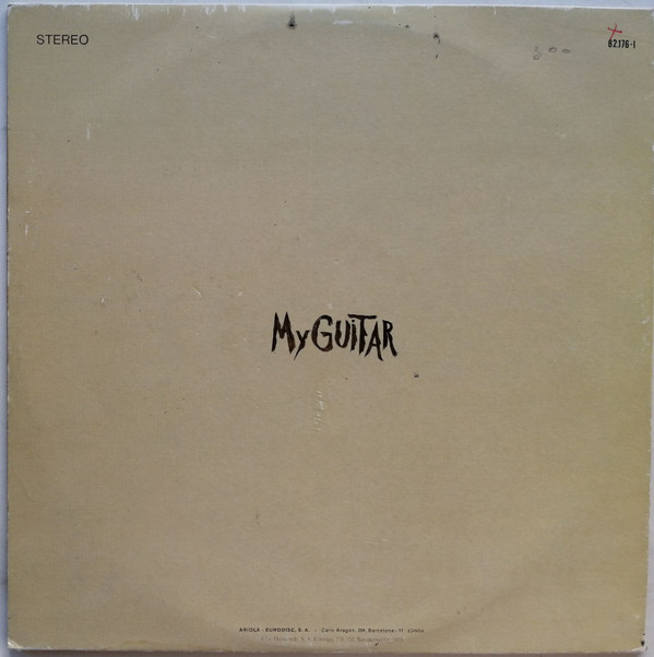 Juan Pardo - My Guitar | Ariola (82.176-I) - 4