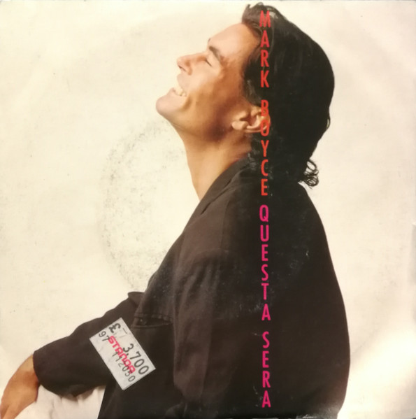 Mark Boyce - Questa Sera | Epic (EPC 655009 7) - main
