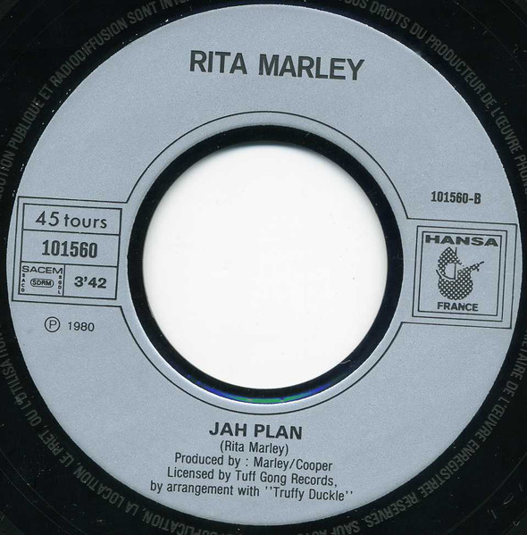 Rita Marley - That's The Way | Hansa France (101 560) - 4