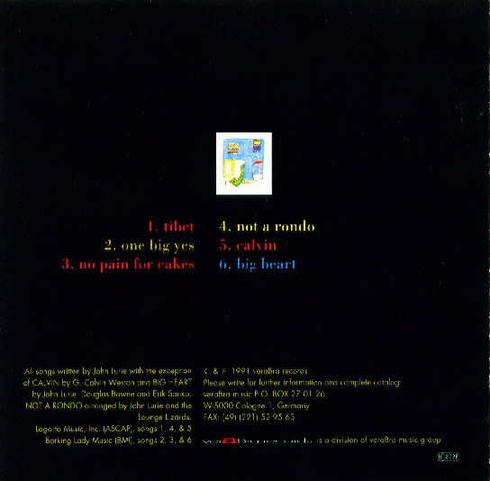 Lounge Lizards - Live In Berlin 1991 Vol. I | veraBra Records (vBr 2044 2) - 2 Lounge Lizards - Live In Berlin 1991 Vol. I | veraBra Records (vBr 2044 2) - 2