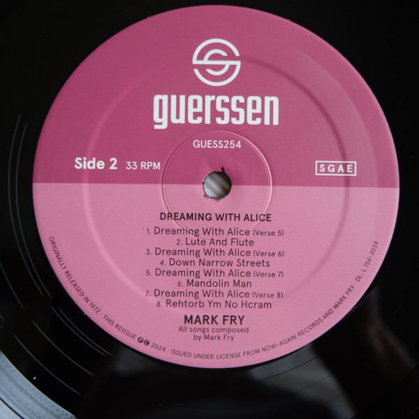 Mark Fry - Dreaming With Alice | Guerssen (GUESS254) - 3 Mark Fry - Dreaming With Alice | Guerssen (GUESS254) - 3