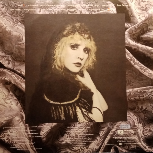 Stevie Nicks - Rock A Little | Modern Records (24 0472 1) - 2