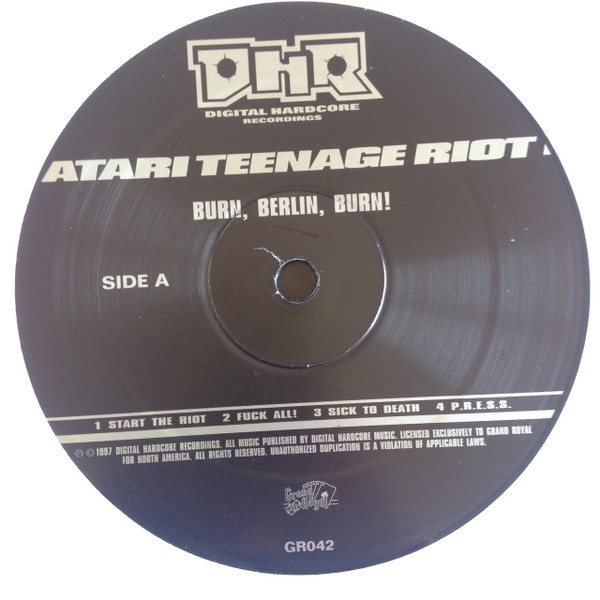 Atari Teenage Riot - Burn, Berlin, Burn! | Grand Royal (GR042) - 3 Atari Teenage Riot - Burn, Berlin, Burn! | Grand Royal (GR042) - 3