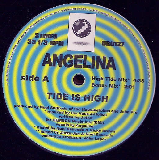 Angelina - Tide Is High | Upstairs Records (UR0127)