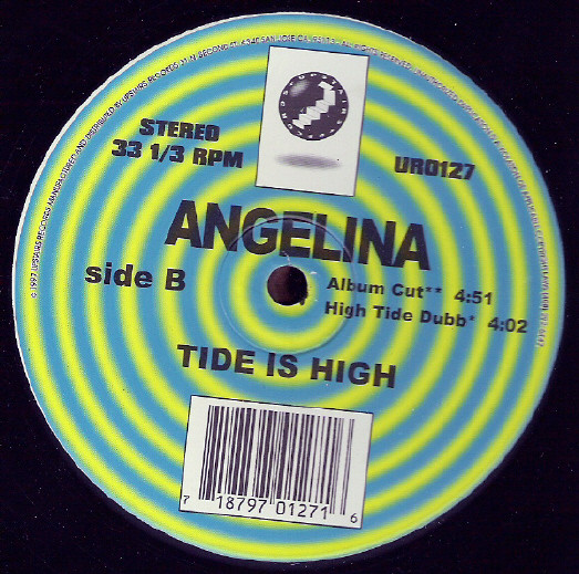 Angelina - Tide Is High | Upstairs Records (UR0127) - 2