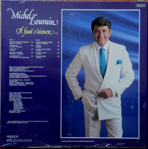 Michel Louvain - Il Faut S'aimer [Vinyl] | Saisons (SNS-90010) - 2
