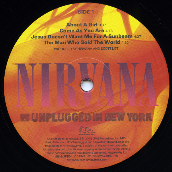 Nirvana - MTV Unplugged In New York | DGC (00602577307348) - 4 Nirvana - MTV Unplugged In New York | DGC (00602577307348) - 4