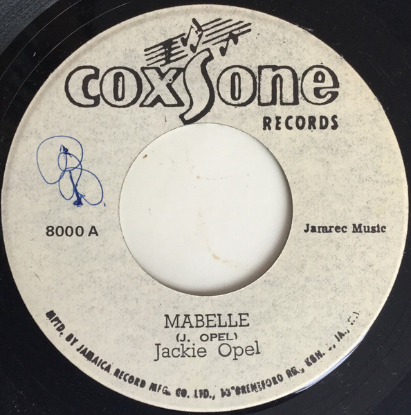 Jackie Opel / Lord Creator & Enid Cumberland - Mabelle / Lost Love | Coxsone Records (8000) - main Jackie Opel / Lord Creator & Enid Cumberland - Mabelle / Lost Love | Coxsone Records (8000) - main