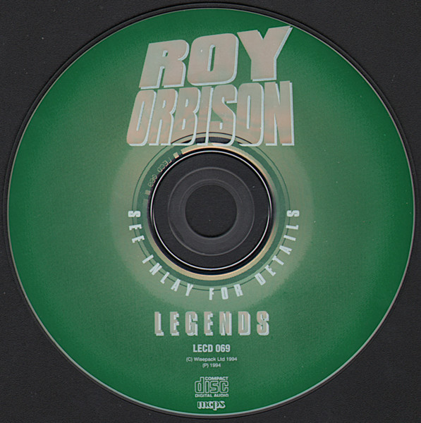 Roy Orbison - Legends | Wisepack (LECD 069) - 3