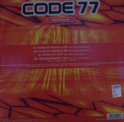 Code 77 - Korale | New Music International (NMX 2410) - 2 Code 77 - Korale | New Music International (NMX 2410) - 2