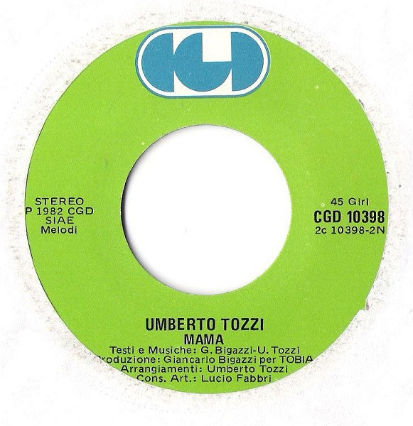 Umberto Tozzi - Eva | CGD (CGD 10398) - 4