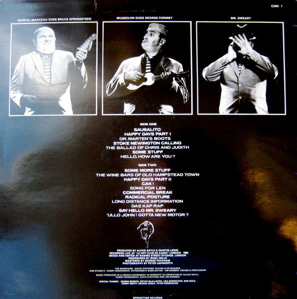 Alexei Sayle - Cak ! | Springtime (CAK 1) - 2 Alexei Sayle - Cak ! | Springtime (CAK 1) - 2