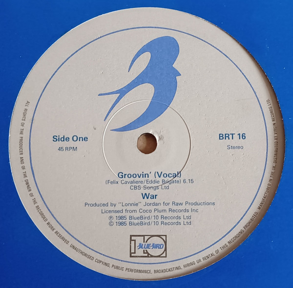 War - Groovin' | Bluebird (BRT 16)
