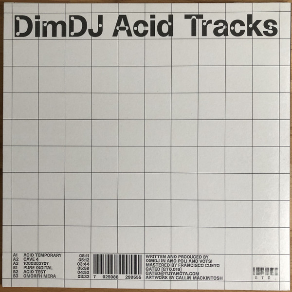 Dim DJ - Acid Tracks | Gated (GTD.016) - 2