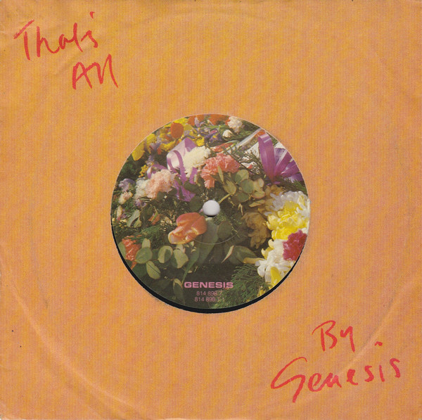 Genesis - That's All | Vertigo (814 898-7)
