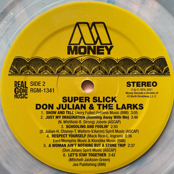 Don Julian & The Larks - Super Slick | Real Gone Music (RGM-1341) - 4