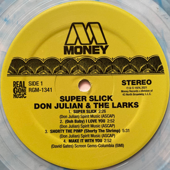 Don Julian & The Larks - Super Slick | Real Gone Music (RGM-1341) - 3
