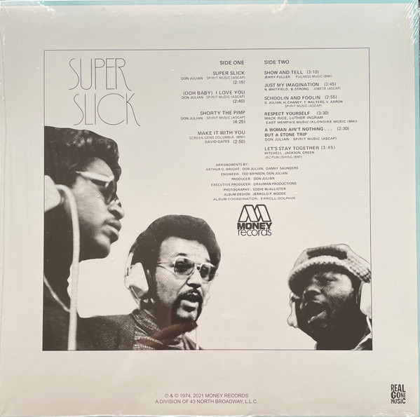 Don Julian & The Larks - Super Slick | Real Gone Music (RGM-1341) - 2