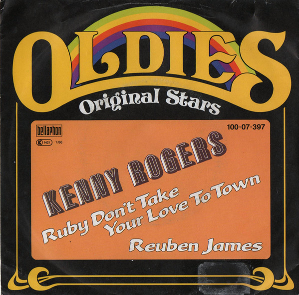 Kenny Rogers - Ruby Don't Take Your Love To Town | Bellaphon (100·07·397)