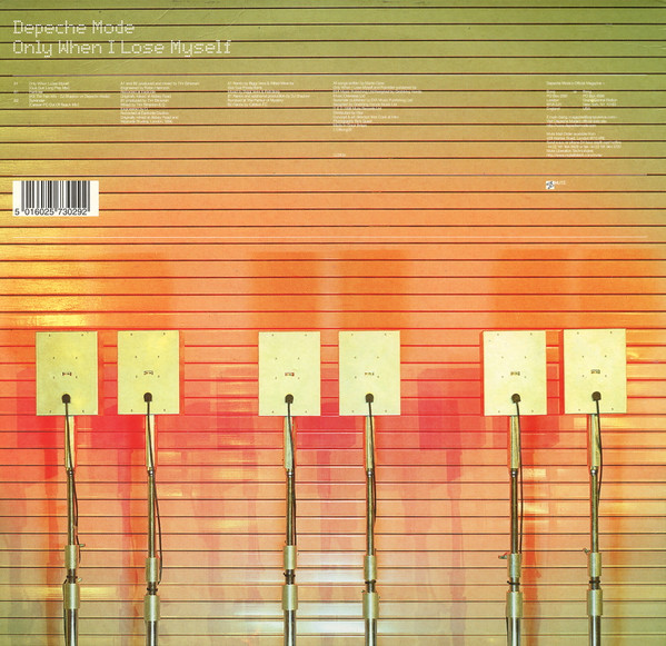 Depeche Mode - Only When I Lose Myself | Mute (L12Bong29) - 2