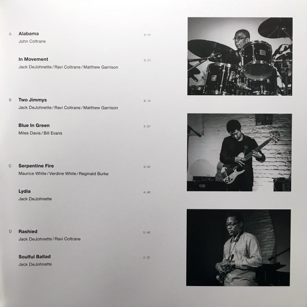 Jack DeJohnette , Ravi Coltrane , Matthew Garrison - In Movement | ECM Records (ECM 2488) - 4