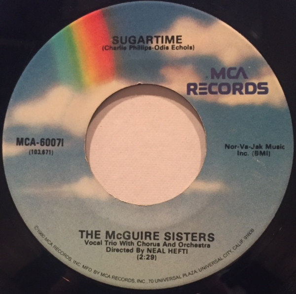 McGuire Sisters - Sincerely | MCA Records (MCA-60071) - 2