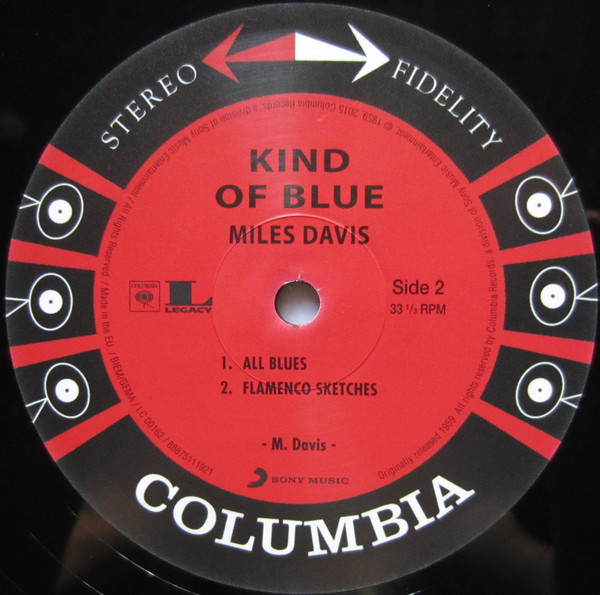 Miles Davis - Kind Of Blue | Columbia (88875111921) - 2