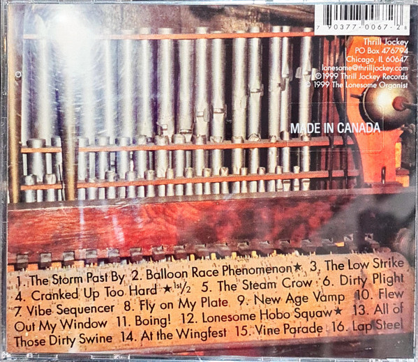 The Lonesome Organist - Cavalcade | Thrill Jockey (thrill 067) - 2