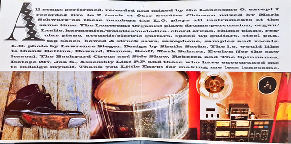 The Lonesome Organist - Cavalcade | Thrill Jockey (thrill 067) - 4